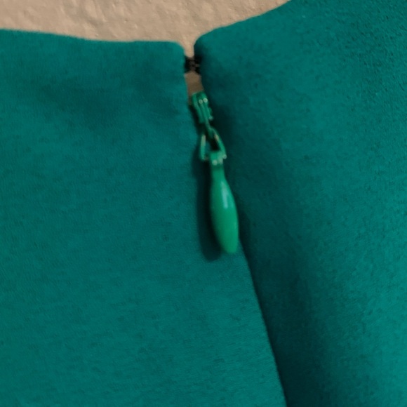 H by Halston Emerald Green Sleeveless Dress - Picture 5 of 9